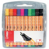 Rotulador Stabilo Point 88 Point Estuche 10Ud | Stabilo | Pack 1 Unidades